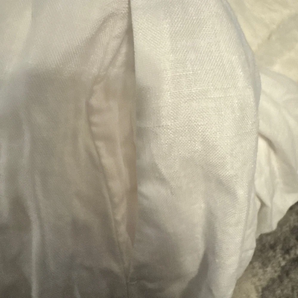 Abercrombie & Fitch White Maxi Dress with Spaghetti Straps